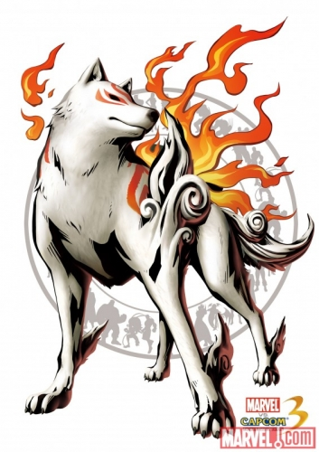 Illustration for article titled Marvel: Thor And Amaterasu Coming To Marvel vs. Capcom 3